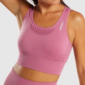 NWT gymshark - Energy + Seamless crop top